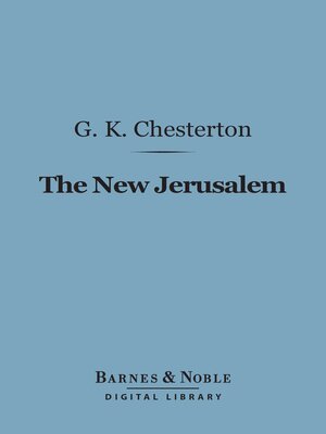 The New Jerusalem (Barnes & Noble Digital Library) - ebook